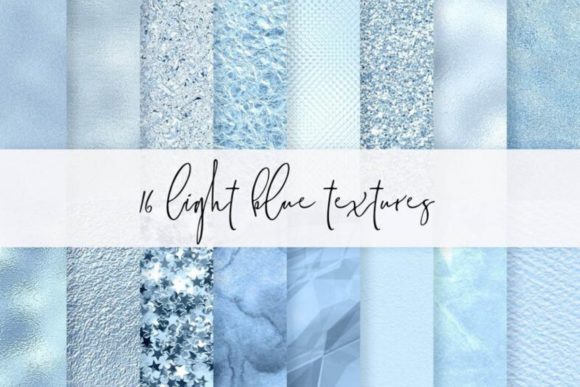 16 Light Blue Baby Shower Patterns
