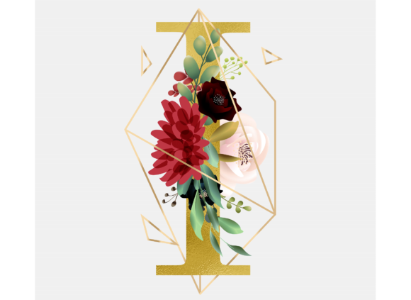 Alphabet I Floral Wreath Golden Foil: A Designer’s Real-World Review