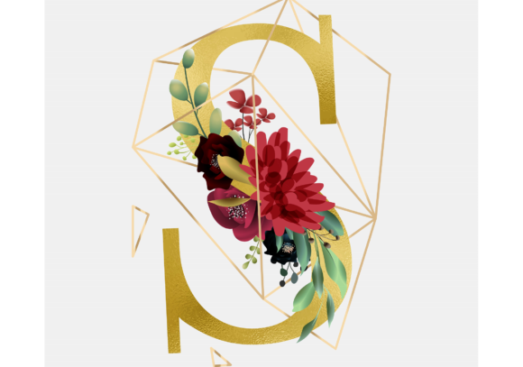 Alphabet S Floral Wreath Golden Foil: A Designer’s Real-World Review