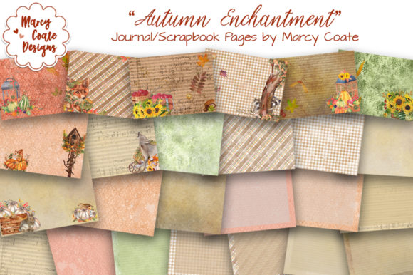Autumn Enchantment Journal Pages for Crafts & Handmade Business