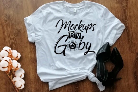 Black Heels, White T-shirt Mock Ups Review