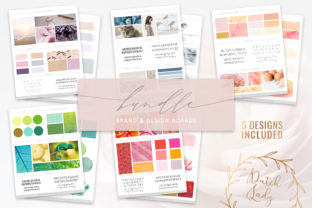 Brand Design Board Template Bundle for Print Templates That Elevate Editorial Design