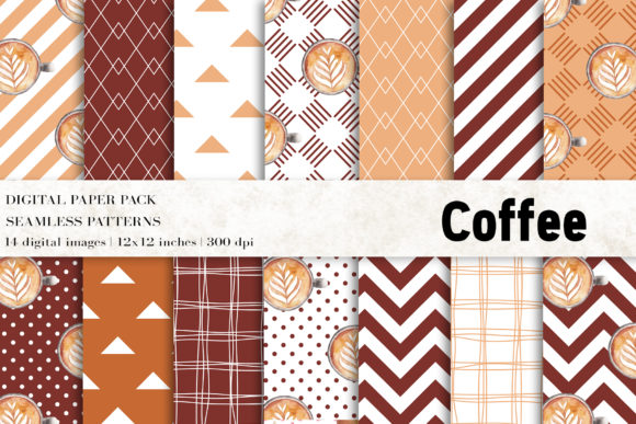 Coffee Digital Papers Bring Warmth and Versatility to Modern Branding