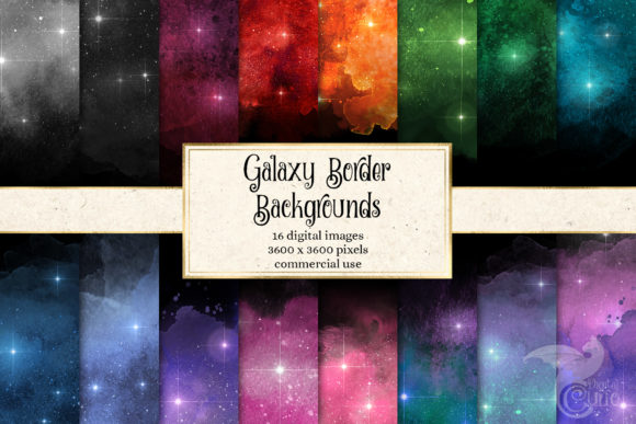 Galaxy Borders Digital Paper: A Designer’s Review for Branding & Creative Projects