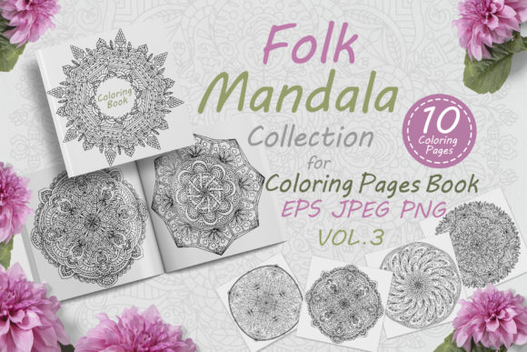 Mandalas with Folk Style Ornaments Vol-3 Review