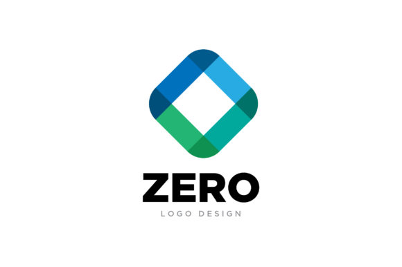 Modern Zero Logo Design for Company: A Fresh Logos Choice for Digital Publishers