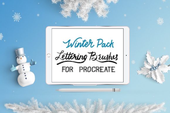 Procreate Lettering Brushes Pack: Elevating Blog Design with Artistic Flair