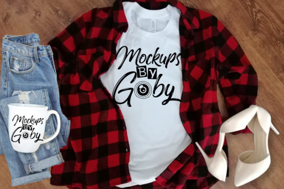 White Mug & T-Shirt Mockups for Branding