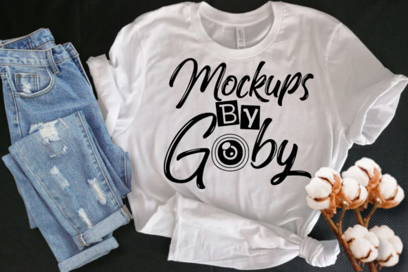 White T-shirt Bella Canvas 3001 Mock Ups Review