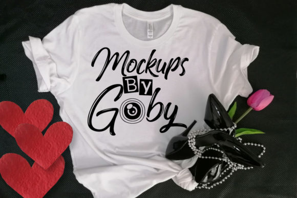 White T-Shirt Mockup, Valentine's Day: A Fresh Editorial Pick for Lifestyle & Apparel Blogs