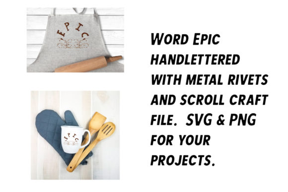 Word Epic Handlettered Craft: A Fresh Design Asset for Modern Branding and Marketing