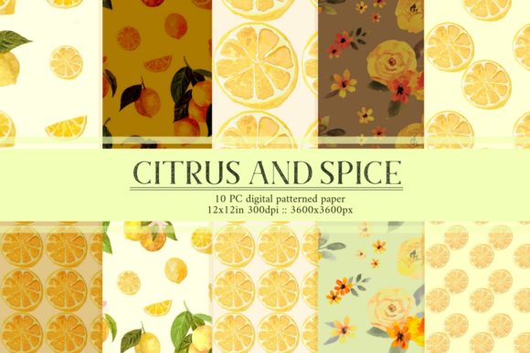 Yellow Lemon Roses Repeating Pattern Set Review